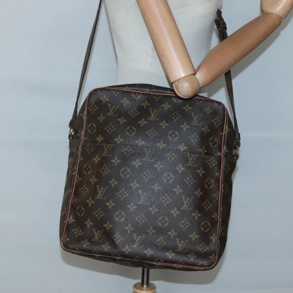 LOUIS VUITTON Monogram Marceau Shoulder Bag No.70 LV Auth gh192 - Picture 3 of 16